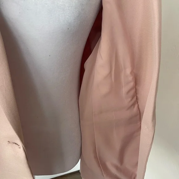 Vince Camuto Women’s One Button Blazer Women’s Jacket Light Pink Size 14 - Picture 5 of 9